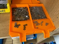 Boîte de tri et comptage pour petites pièces, à trappe coulissante — photo 2