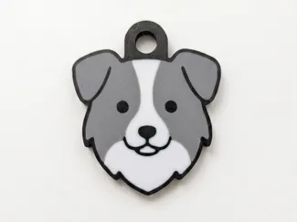 Porte-clé Border Collie mignon