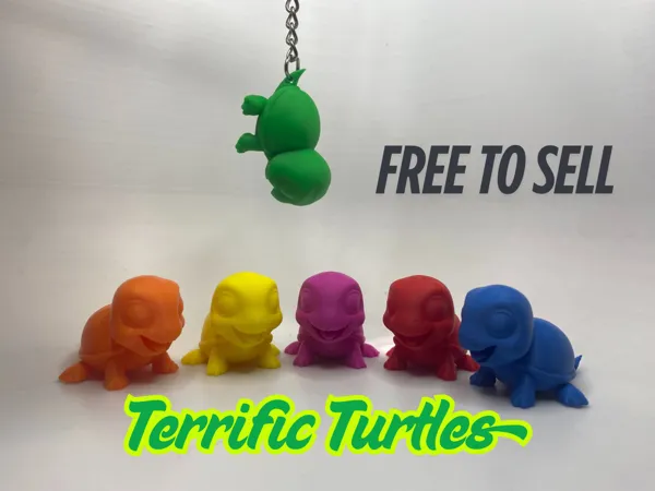 Porte-clés tortues