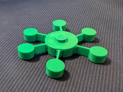 Spin Me! No-Assembly Fidget Spinner in 1 Hour