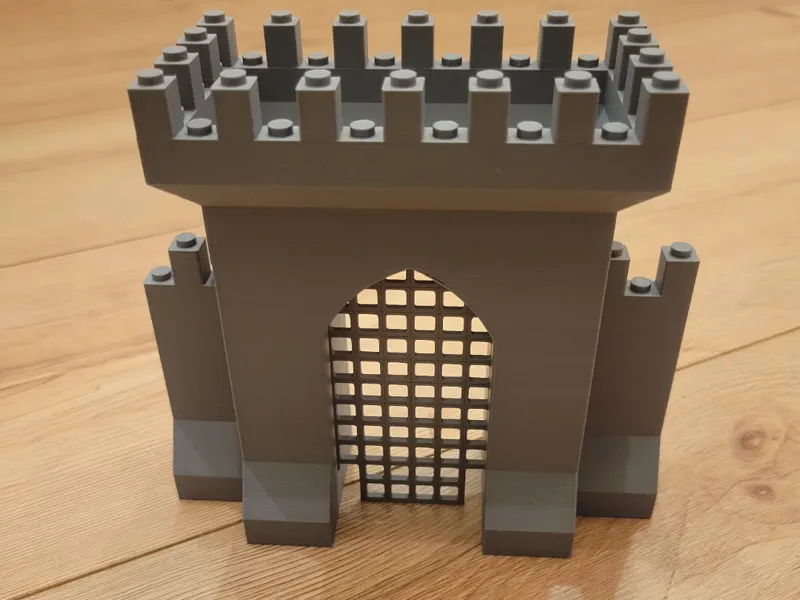 Modular Legos Fortress - Gatehouse
