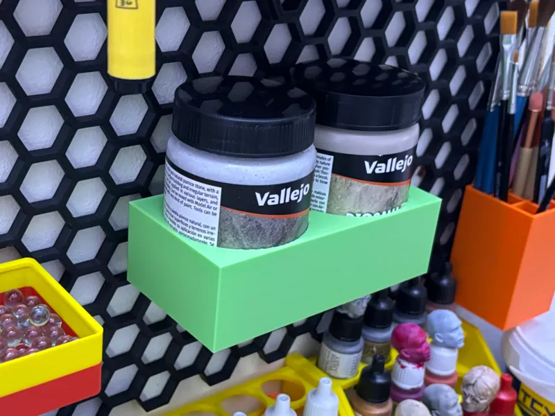 HSW Vallejo Diorama FX Holder HoneyComb & Desktop