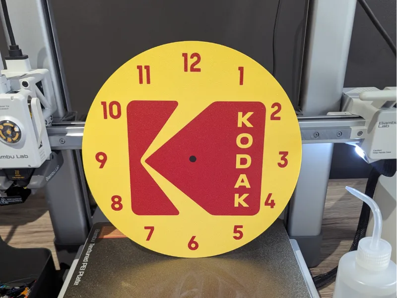 Kodak Clock