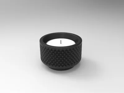 Modern candle holder for teacandle
