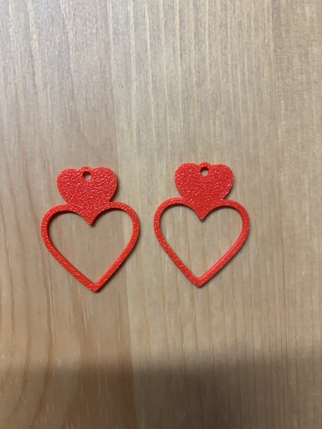 Cute Heart Earrings view 2