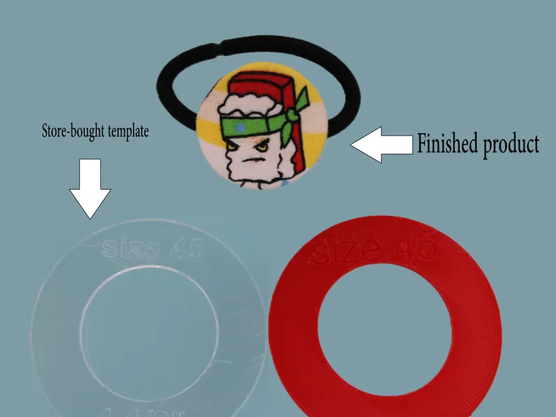 Cover Button Template