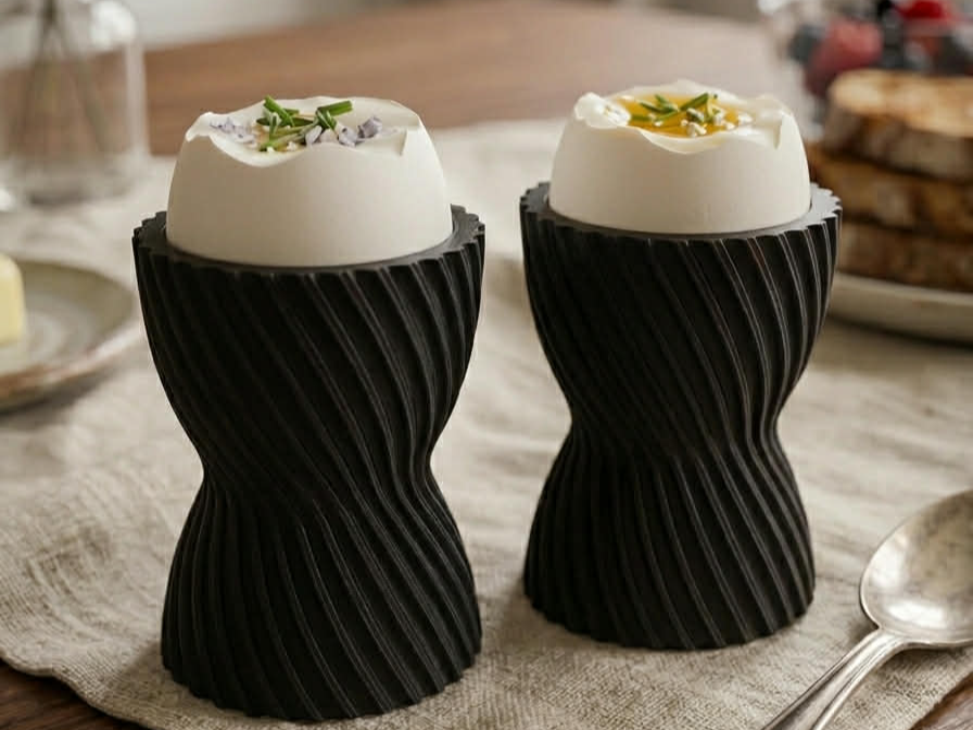 Spiral Grip Egg Cups     