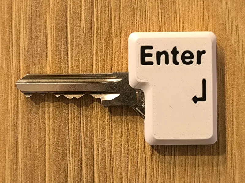 ENTER key cover