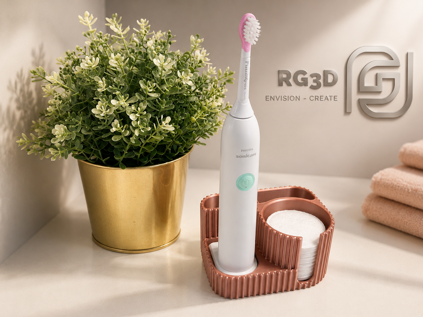Toothbrush Caddy W Sonic Care