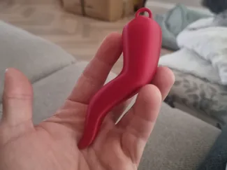 Chilli Pepper Lucky charm (Cornicello)