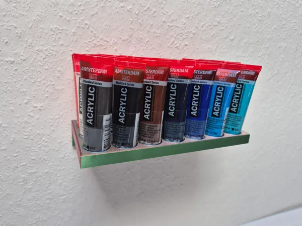 Étagère de rangement pour peintures Amsterdam