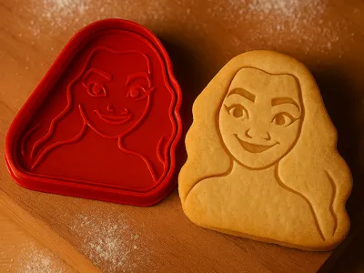 Moana Vaiana Cookie Cutter