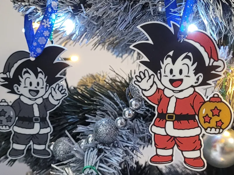 Dragon Ball – Goten Christmas Ornament (Fan Art)
