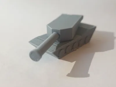Tank Kit Card Abrams-No supports-Less Than 5 Grams
