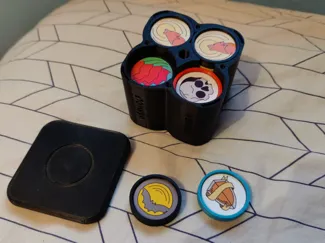 Werewolf Game Coins + Box