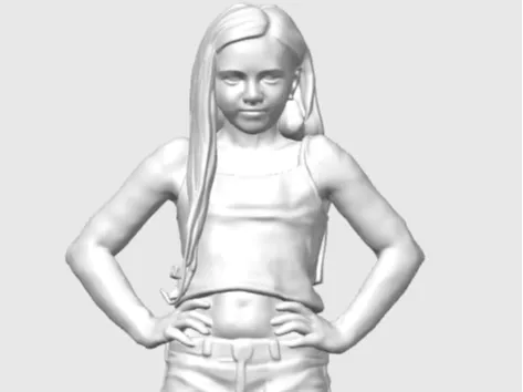 Reference Model Doll Orange - Reference Doll for Artists - Free 3D Print Model - MakerWorld