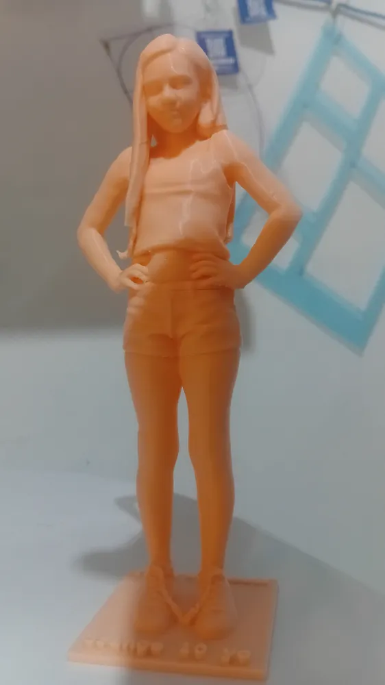 Reference Model Doll Orange - Reference Doll for Artists - Free 3D Print Model - MakerWorld