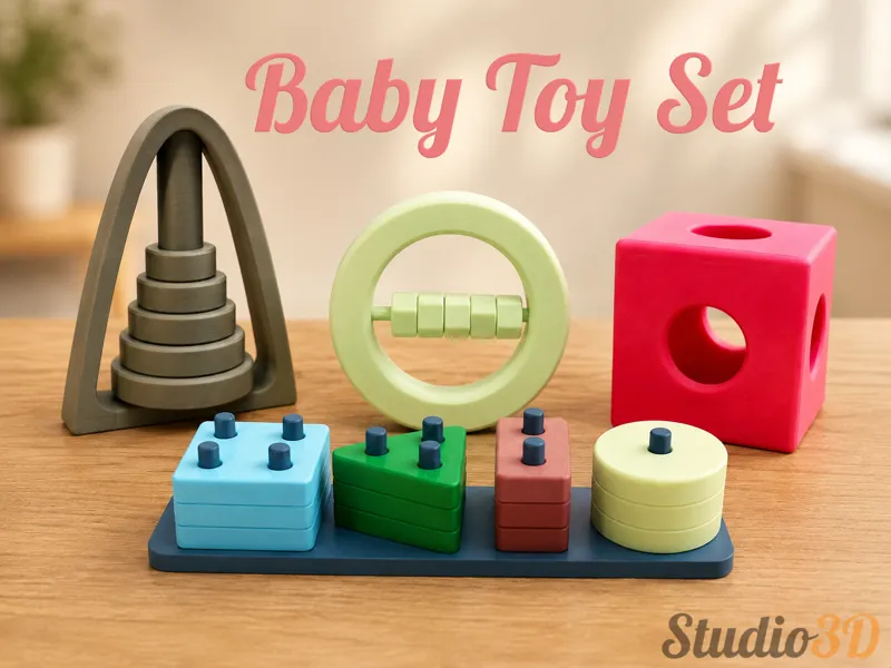 Baby Toy Collection (Montessori-inspired)