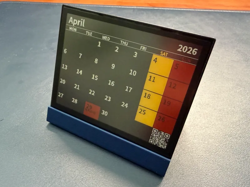 EZ Sign simple desk stand