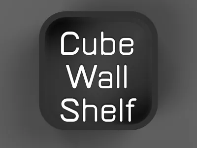 Cube Wall Shelf