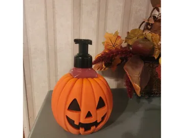 Accesorio de iluminación decorativa: Jack-O’-Lantern Foaming Soap Bottle Holder — vista de referencia 3