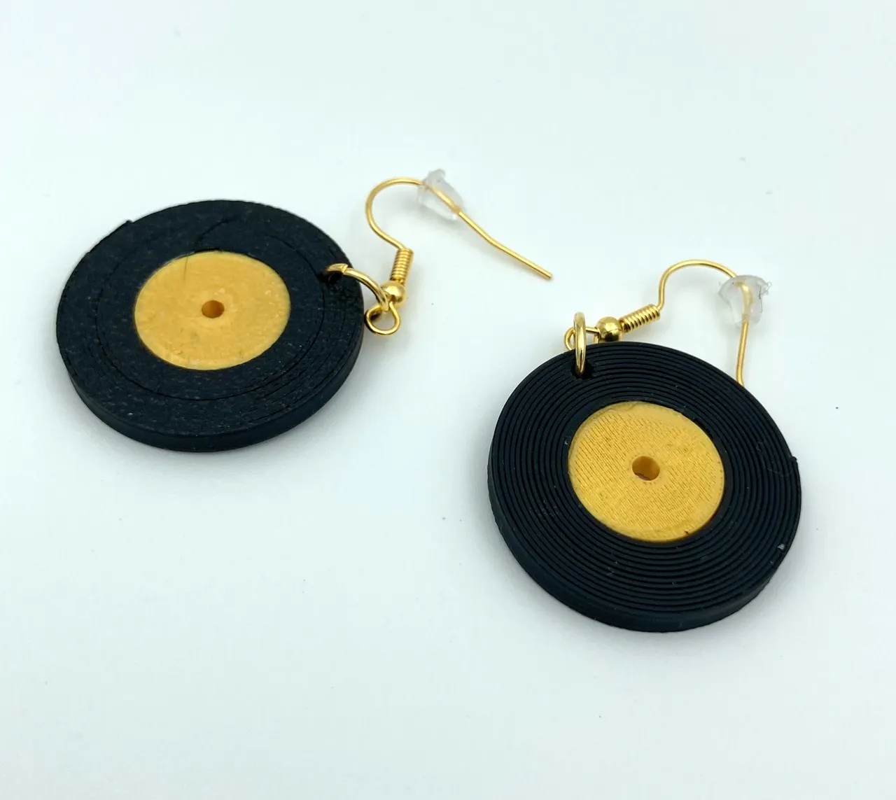Pendientes Vinilo / Vynil Earrings view 3