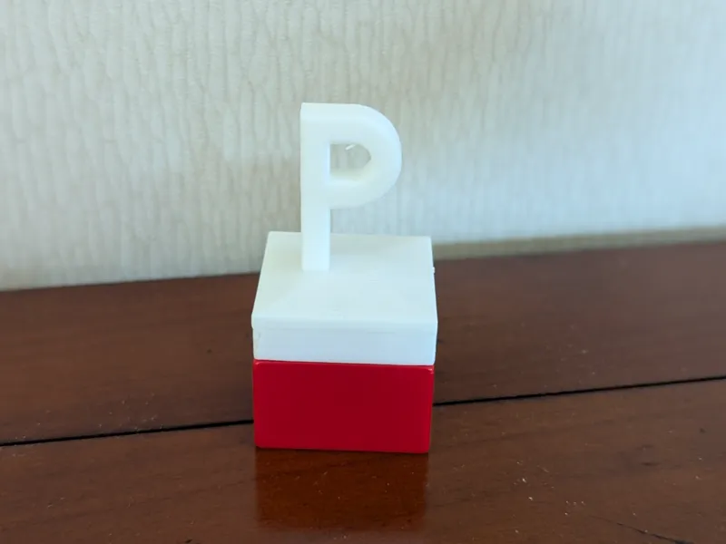 Alphabet Duplo compatible - Lettre P