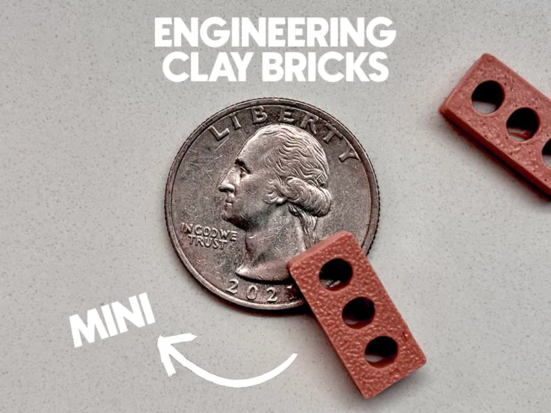 Mini Engineering Bricks | 1:12 Scale | CyberBrick