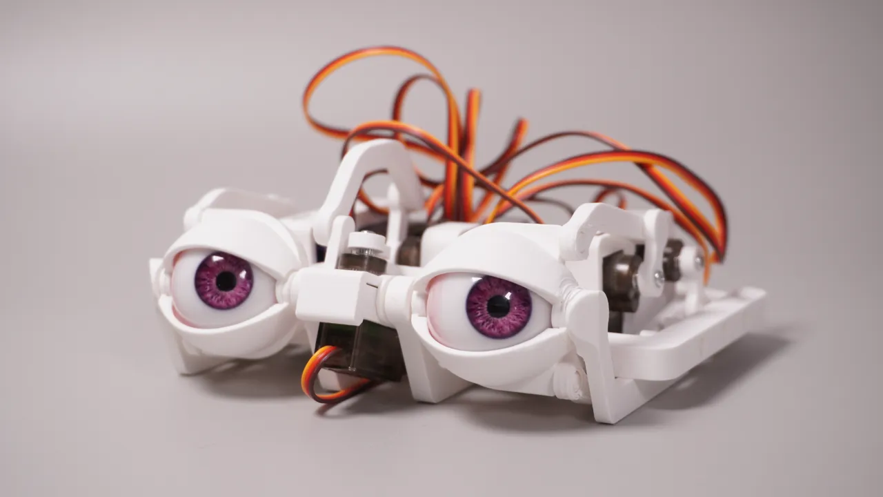 Animatronic Eye Mechanism ε3.2 view 3