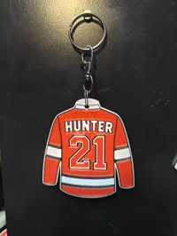 Hunter 21 Jersey Keychain Version