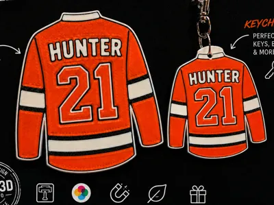 Hunter 21 Jersey Magnet – Heated Rivalry Series