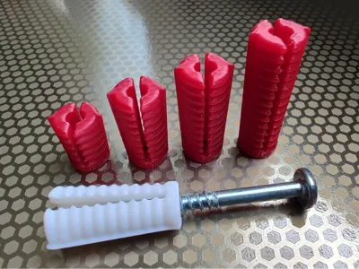 Screwhole repair plug for 4,5mm wood screws