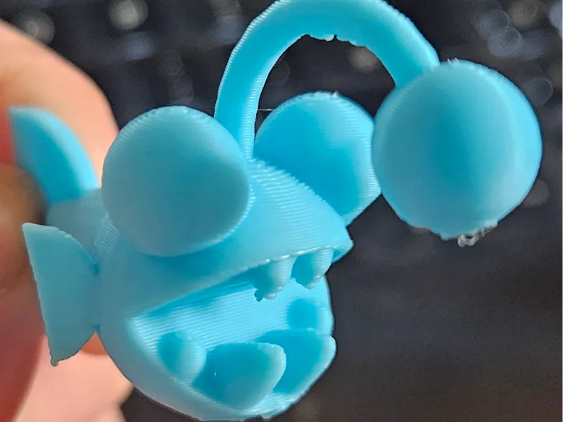 Cute Angler Fish Keyring
