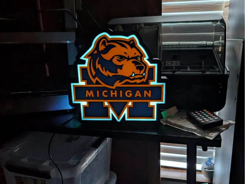 Michigan Lightbox