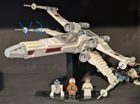 Socle briques pour vaisseau Star Wars avec plots minifigurines V2 — photo 2