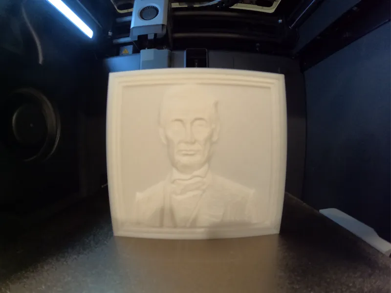 Abraham Lincoln Relief Sculpture