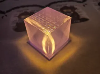 Frostbite Qube - petg - translucent