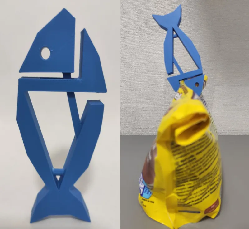 Fish Clip Low Poly (No Support)