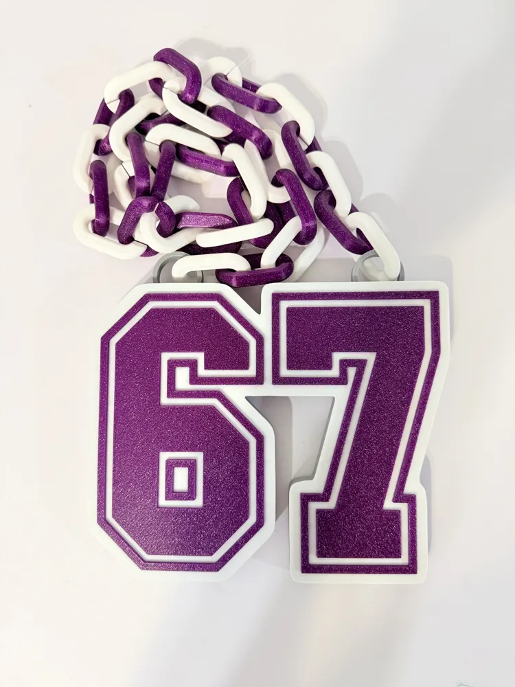67 Hype Chain - Six Seven - Free 3D Print Model - MakerWorld