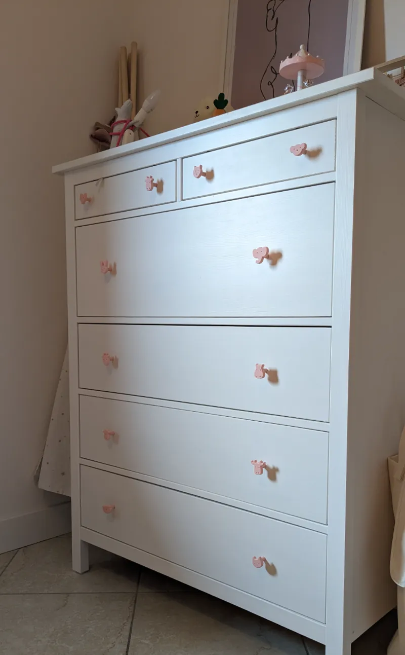 Stylized Animal Knobs for Your Child’s Dream Room