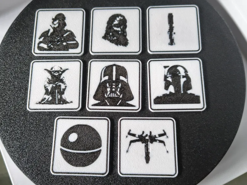 Memory Game (inspired by Star War, AMS required)