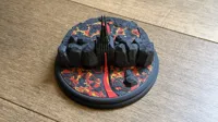 With lava (height range paint)