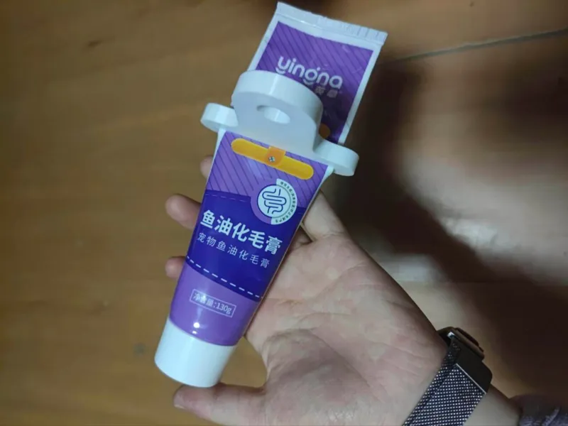 猫狗化毛膏挤出器