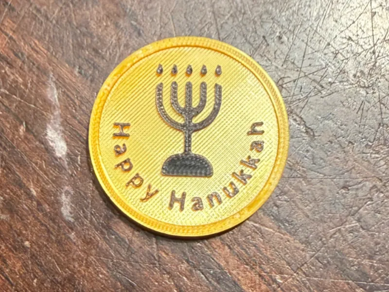 Hanukkah Coin