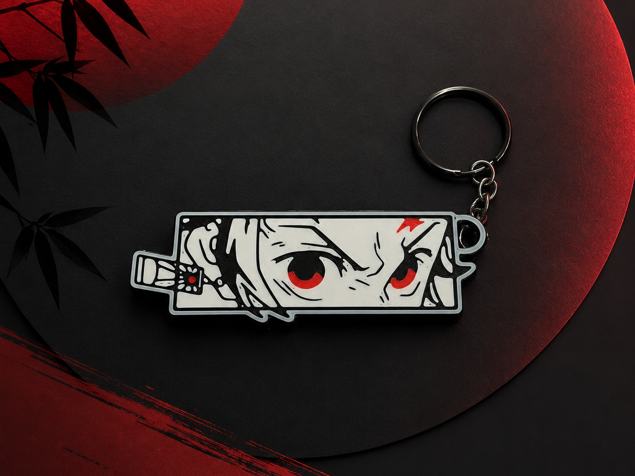 Tanjiro Kamado with this anime-inspired keychain