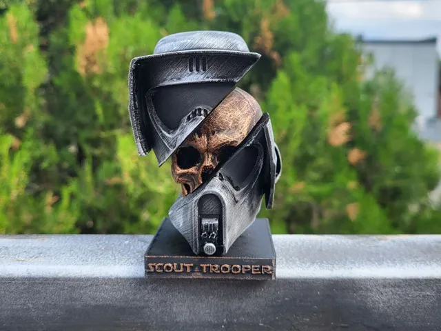 SCOUT TROOPER SKULL HELMET