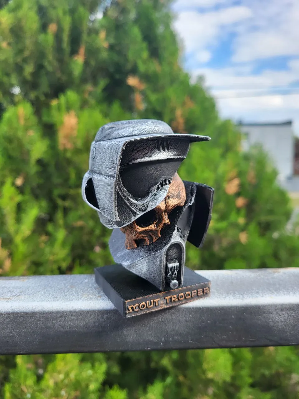 SCOUT TROOPER SKULL HELMET view 3