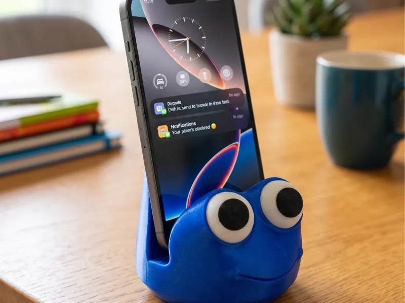 Goofy Eyes Phone Stand 