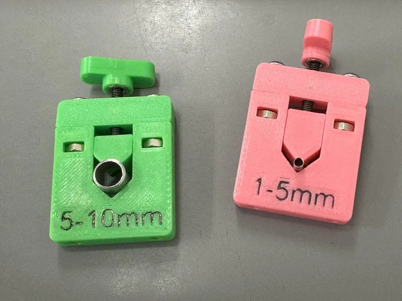 mini Pipe vise Φ1~5mm & Φ5~10mm
