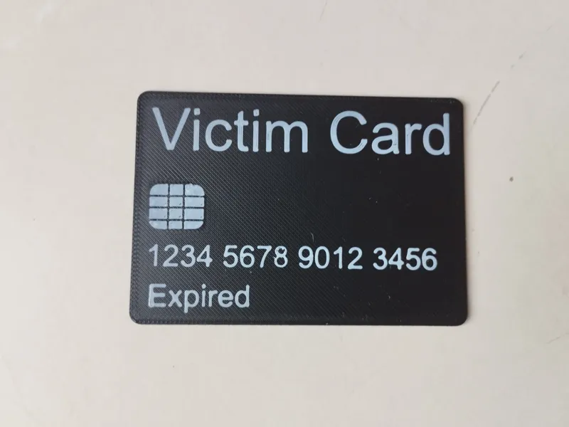 Victim Card